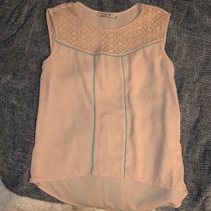 Tank top blouse